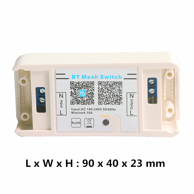 AC100-240V 10A Bluetooth WiFi Optional AC Switch, Support Timer Amazon Alexa Google Assistant home, AliGenie, and IFTTT Device AC100-240V 10A Bluetooth WiFi Optional AC Switch, Support Timer Amazon Alexa Google Assistant home, AliGenie, and IFTTT Device